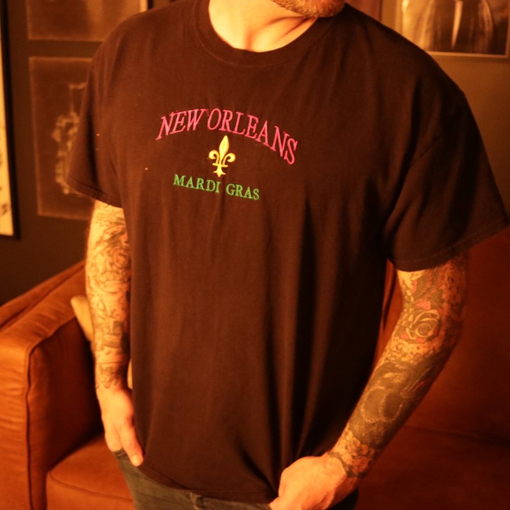 Vintage New Orleans Mardi Gras Shirt
